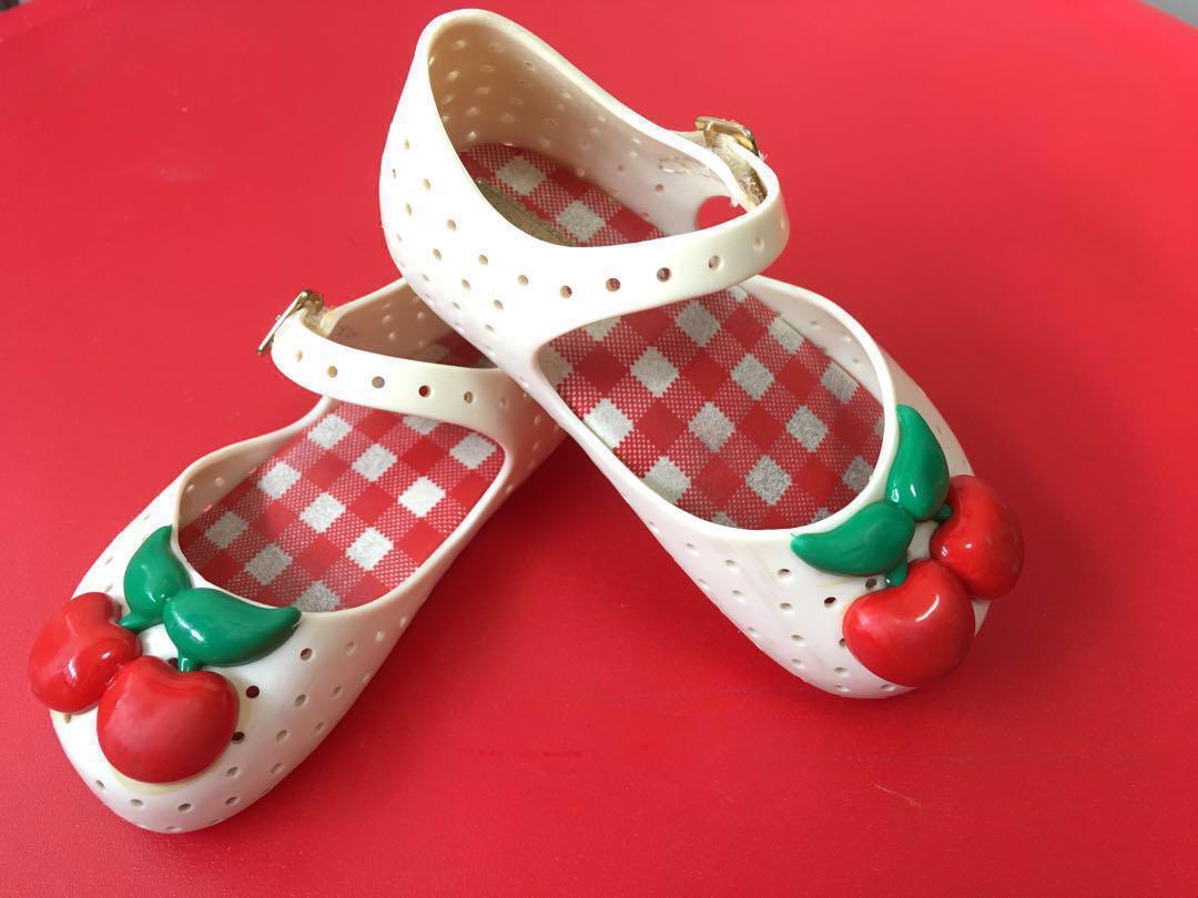 Mini Melissa Cherry Shoes US7