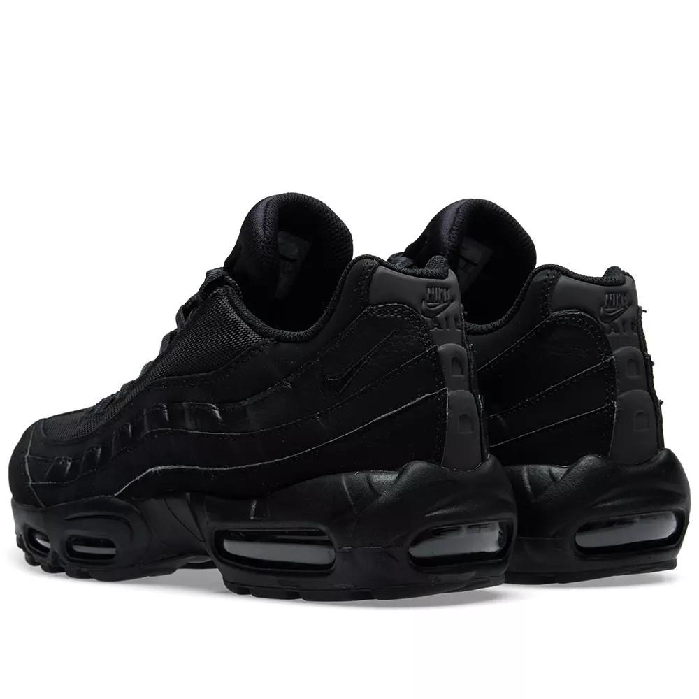 nike air max 95 black leather