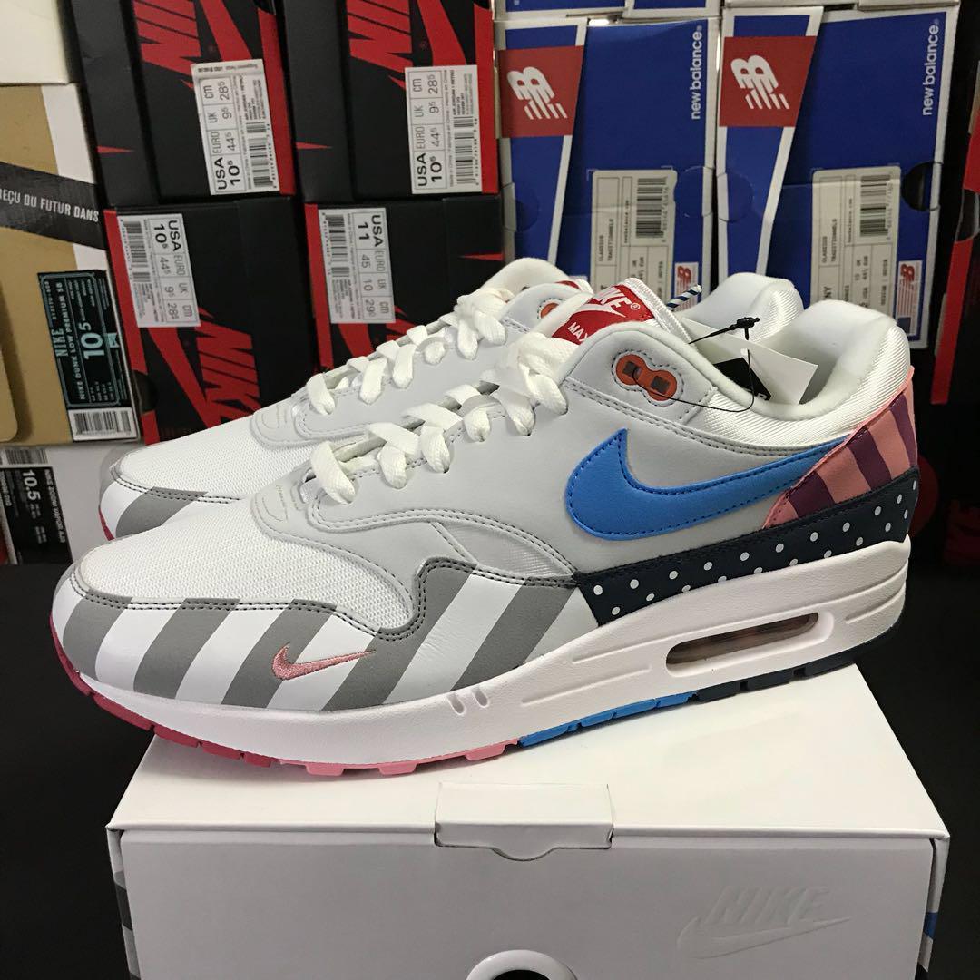 Nike x Parra Air Max 1 US 12 UK 11, Men's Fashion, Footwear, Sneakers on  Carousell