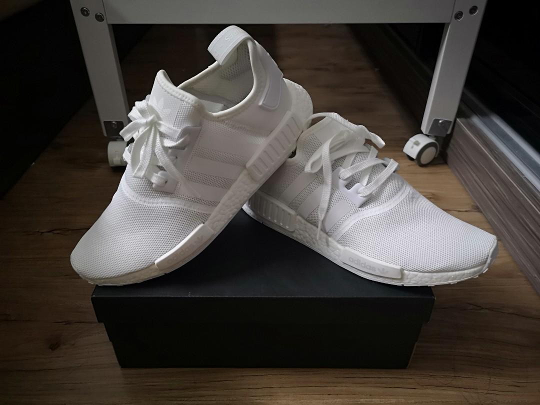 adidas gazelle silver green womens Adidas NMD_R1 White