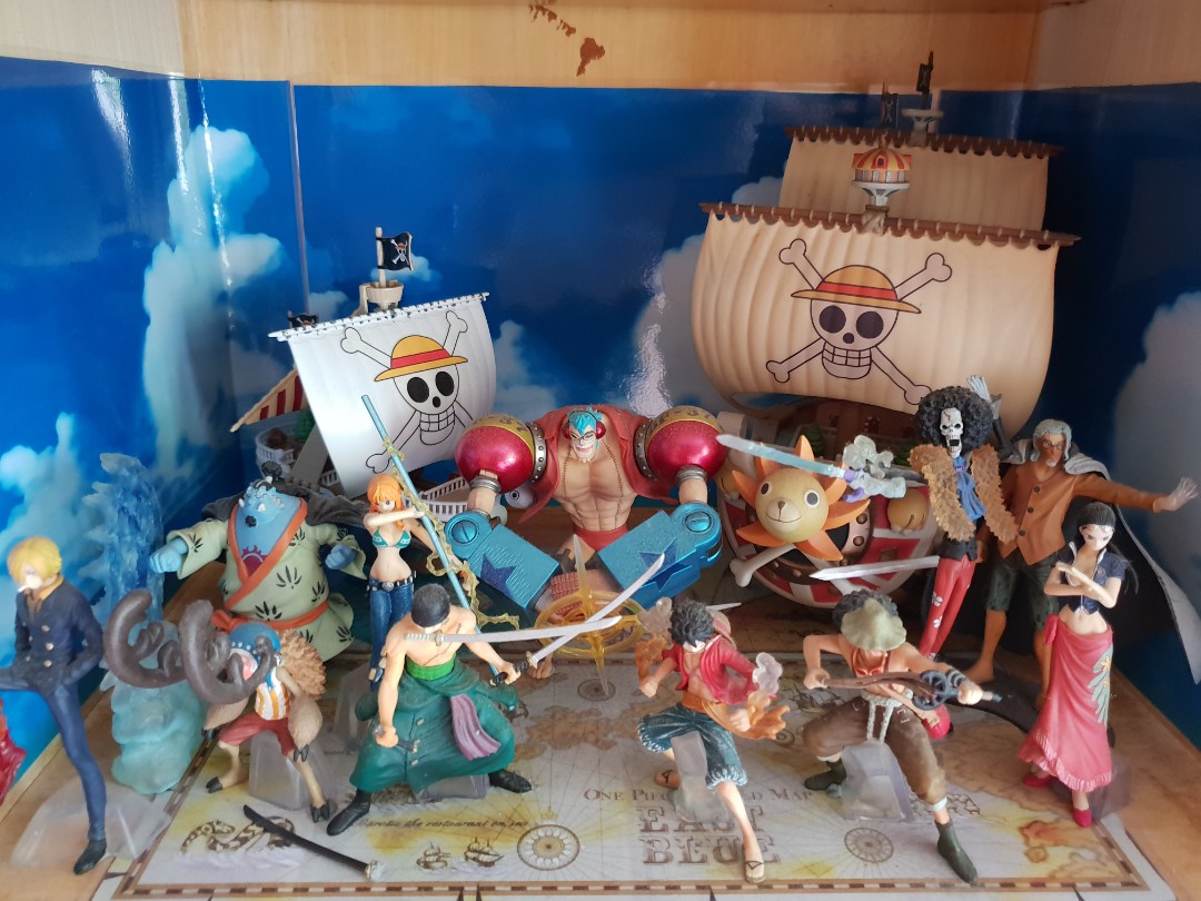 One Piece Post Timeskip Straw Hat Crew Toys Games Bricks