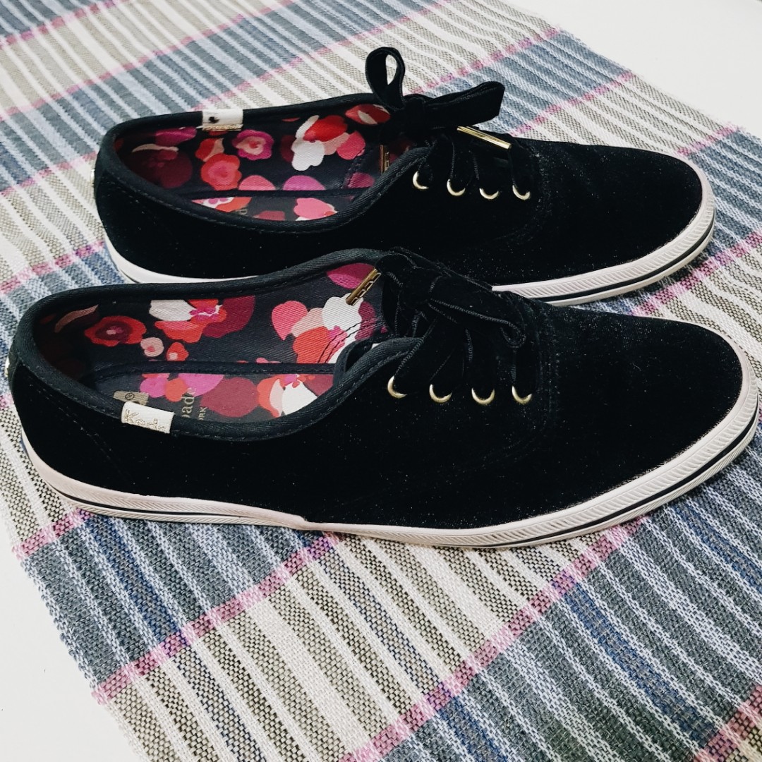 keds velvet sneakers