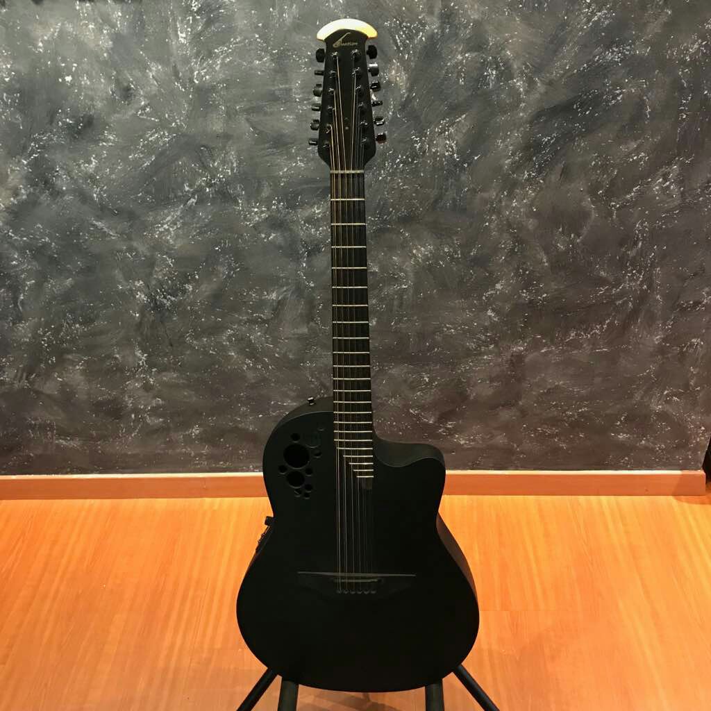 black ovation guitar