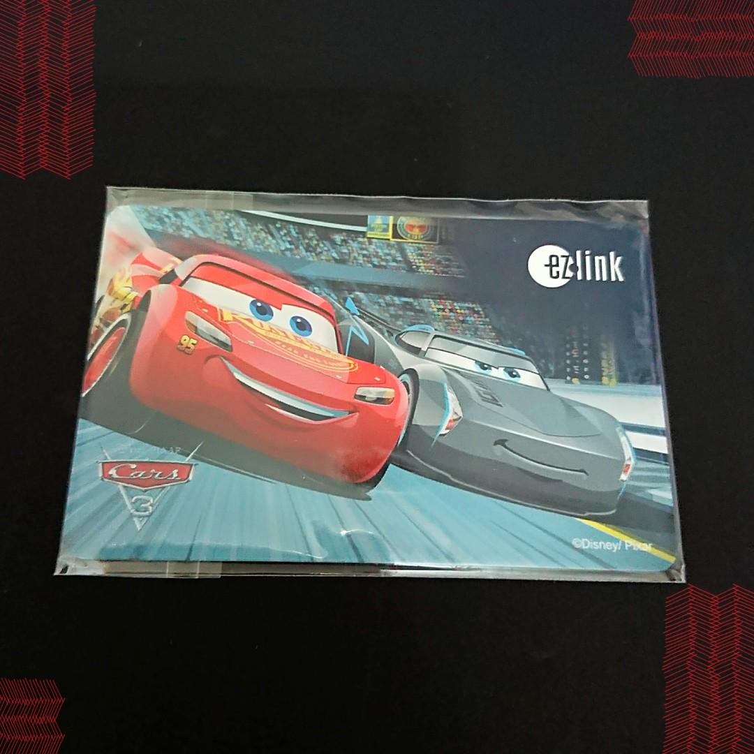 Pixar Cars 3 Movie Lightning Mcqueen Ezlink Ez Link Card Free Post Everything Else On Carousell