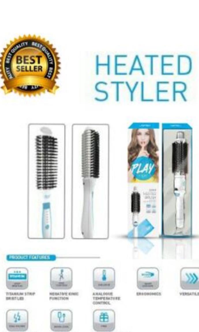 Play By Tuft 32mm Heated Brush Health Beauty Hair Care On