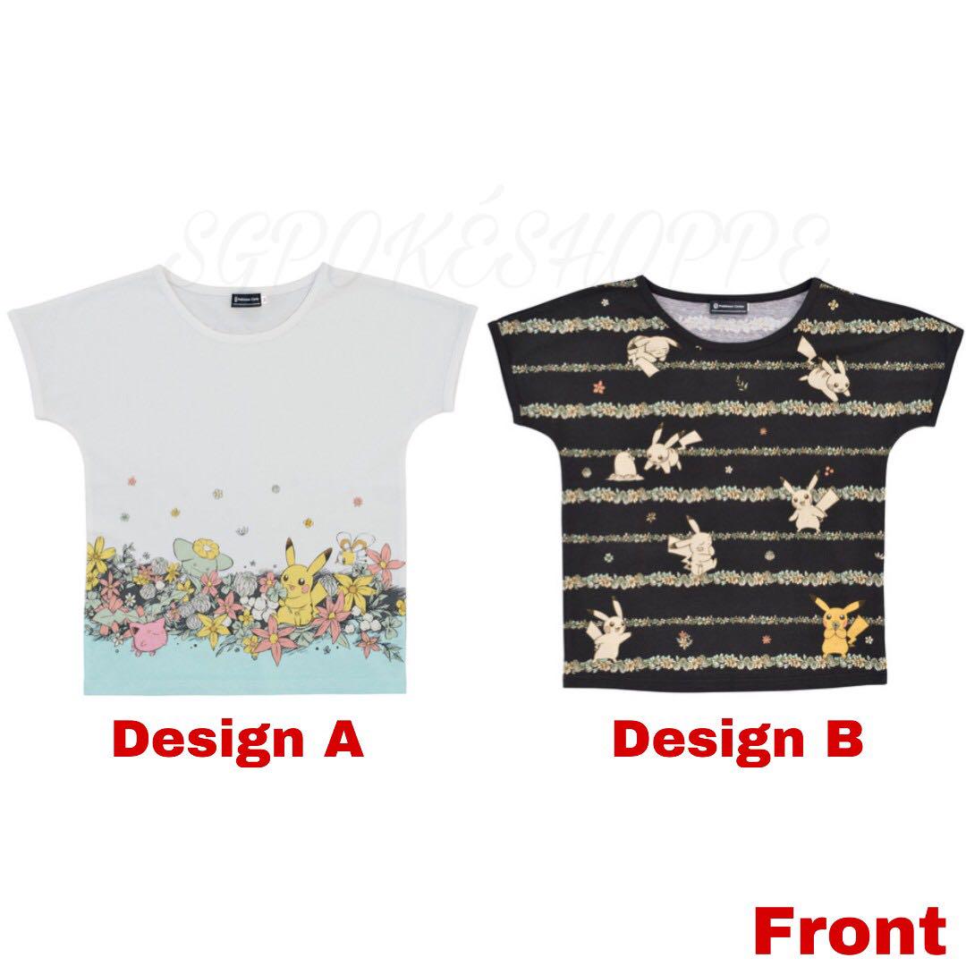 Po Assorted Pikachu Ladies T Shirt 7 Days Story Pokemon