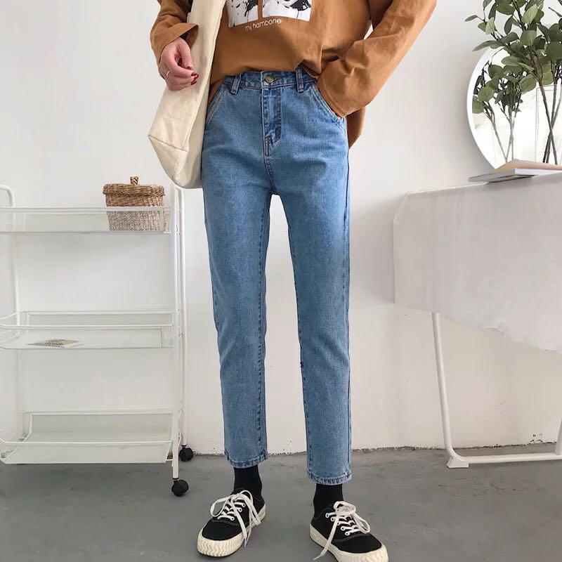 Boyfriend jeans hot sale korean style
