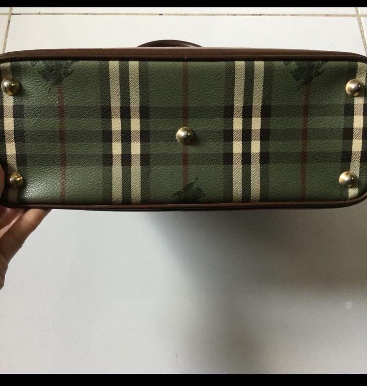 Preloved Authentic Vintage Burberry Alma Bag, Luxury, Bags