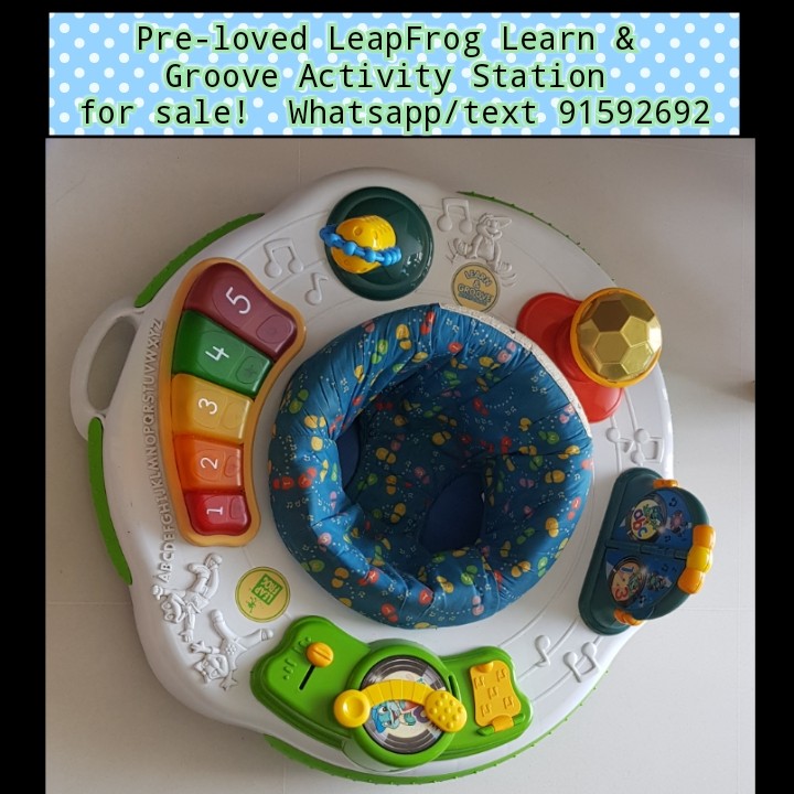 leapfrog learn and groove activity station