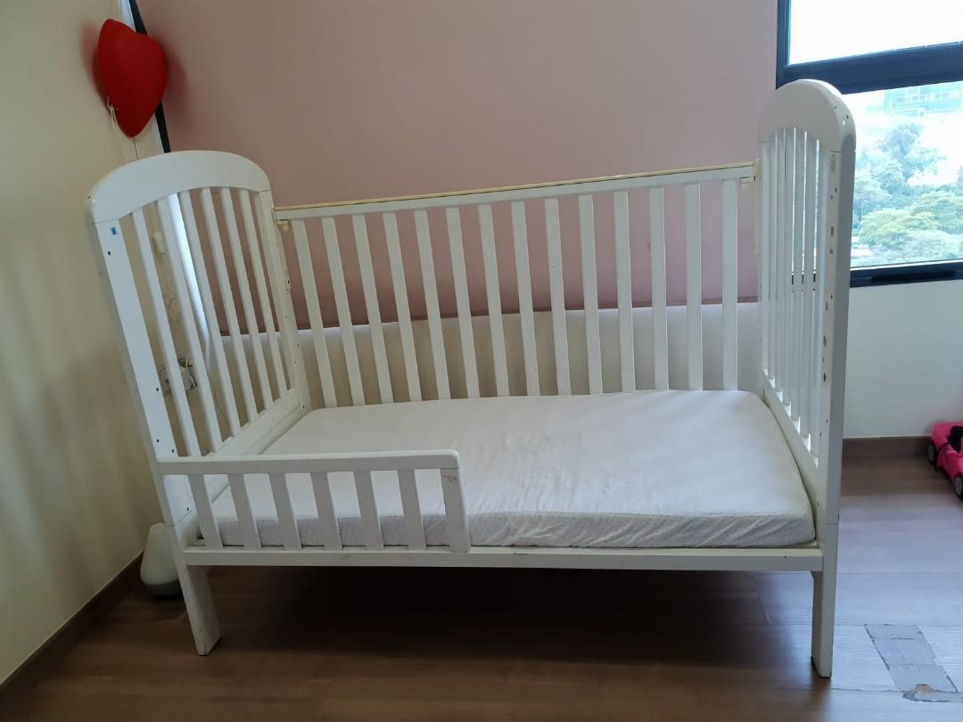 cot bed adjustable height