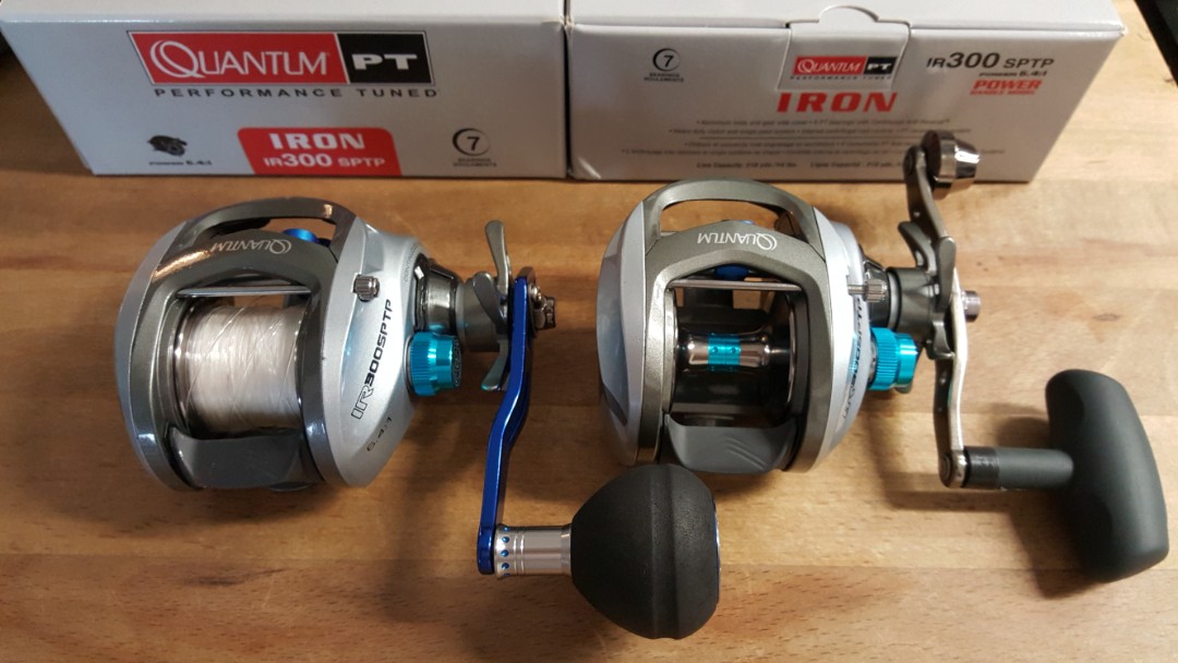 Quantum Iron PT 300 Reel, Sports Equipment, Fishing on Carousell