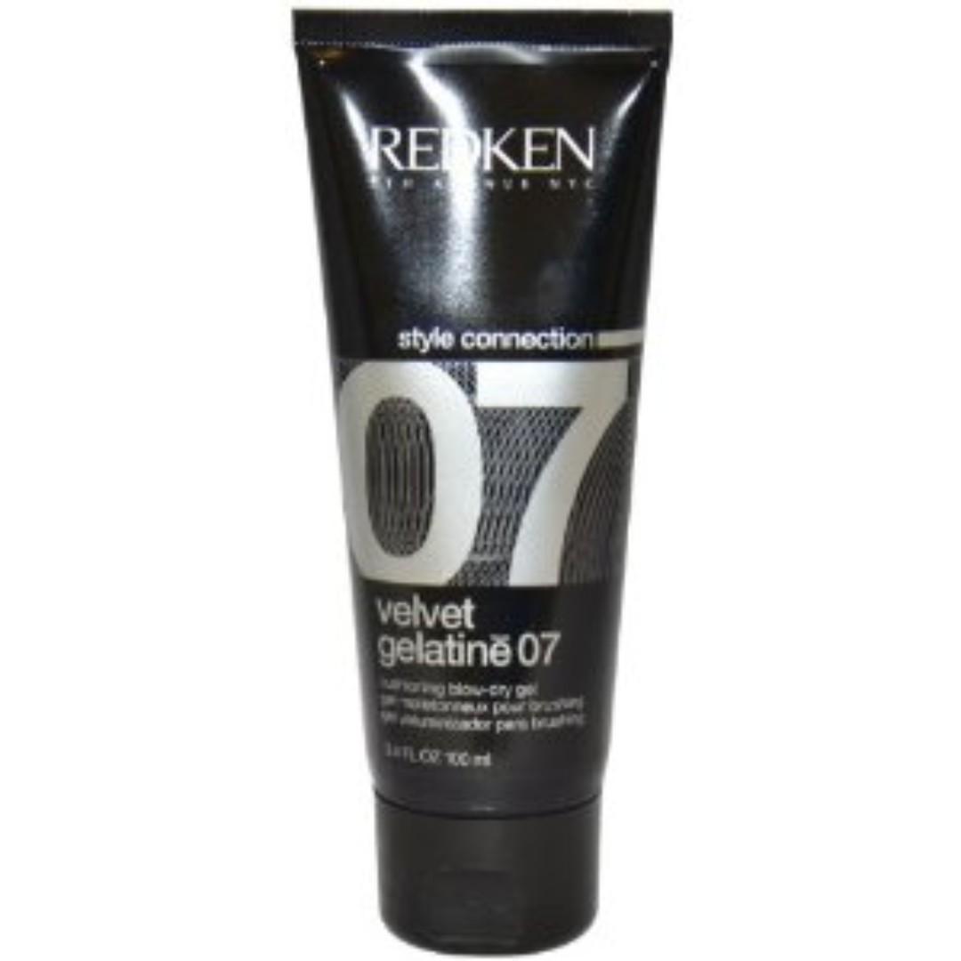Redken Velvet Gelatine 07 Cushioning Blow Hair Dry Gel 30ml 30ml 60ml Travelsize Health Beauty Hair Care On Carousell
