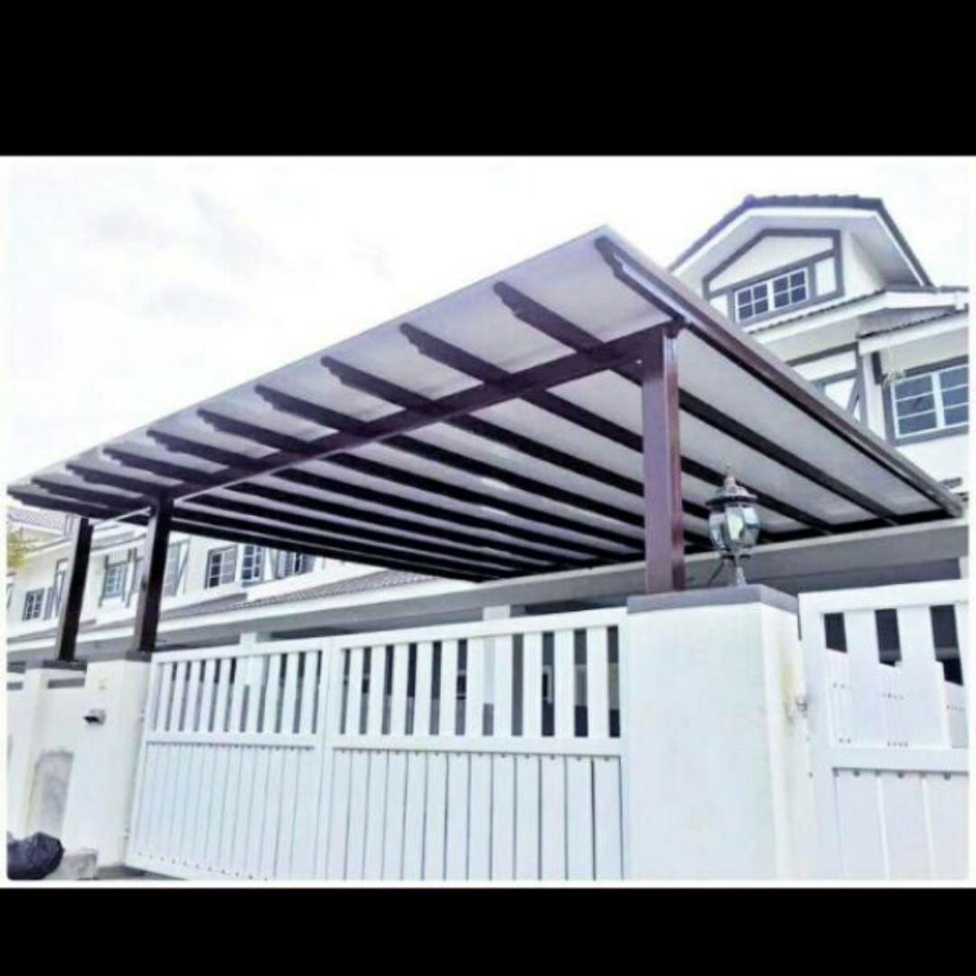 Bumbung Porch Rumah Teres