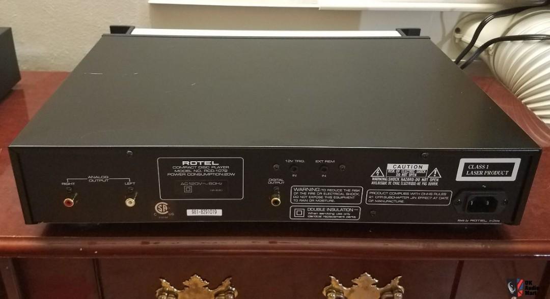 Rotel Audiophile CD player(RCD 1072), Audio, Portable Music Players on ...