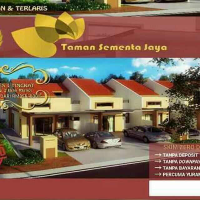 Rumah Teres Zero Deposit Di Klang Untuk Dijual TAMAN 
