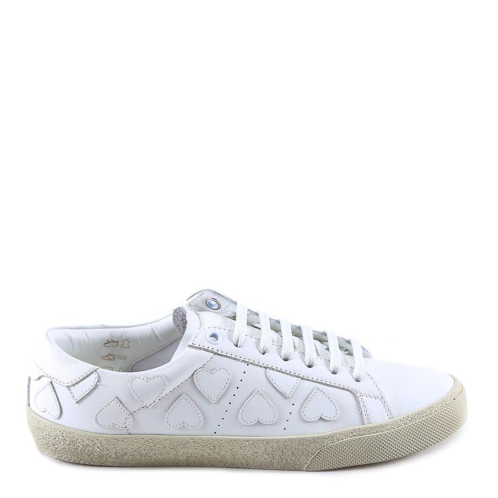 Saint laurent heart sneakers hot sale