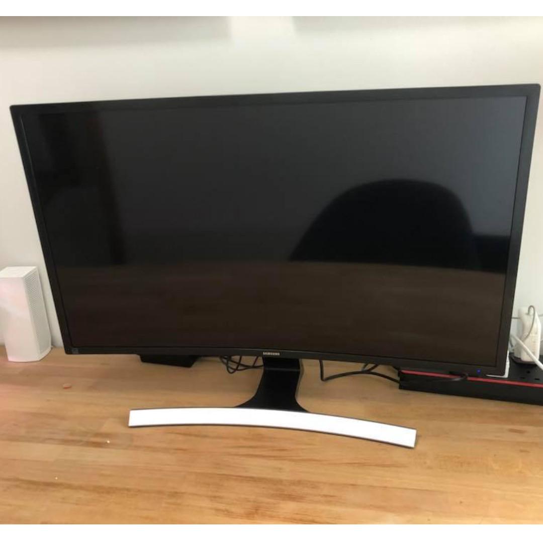 samsung 32 curved monitor perfect condition