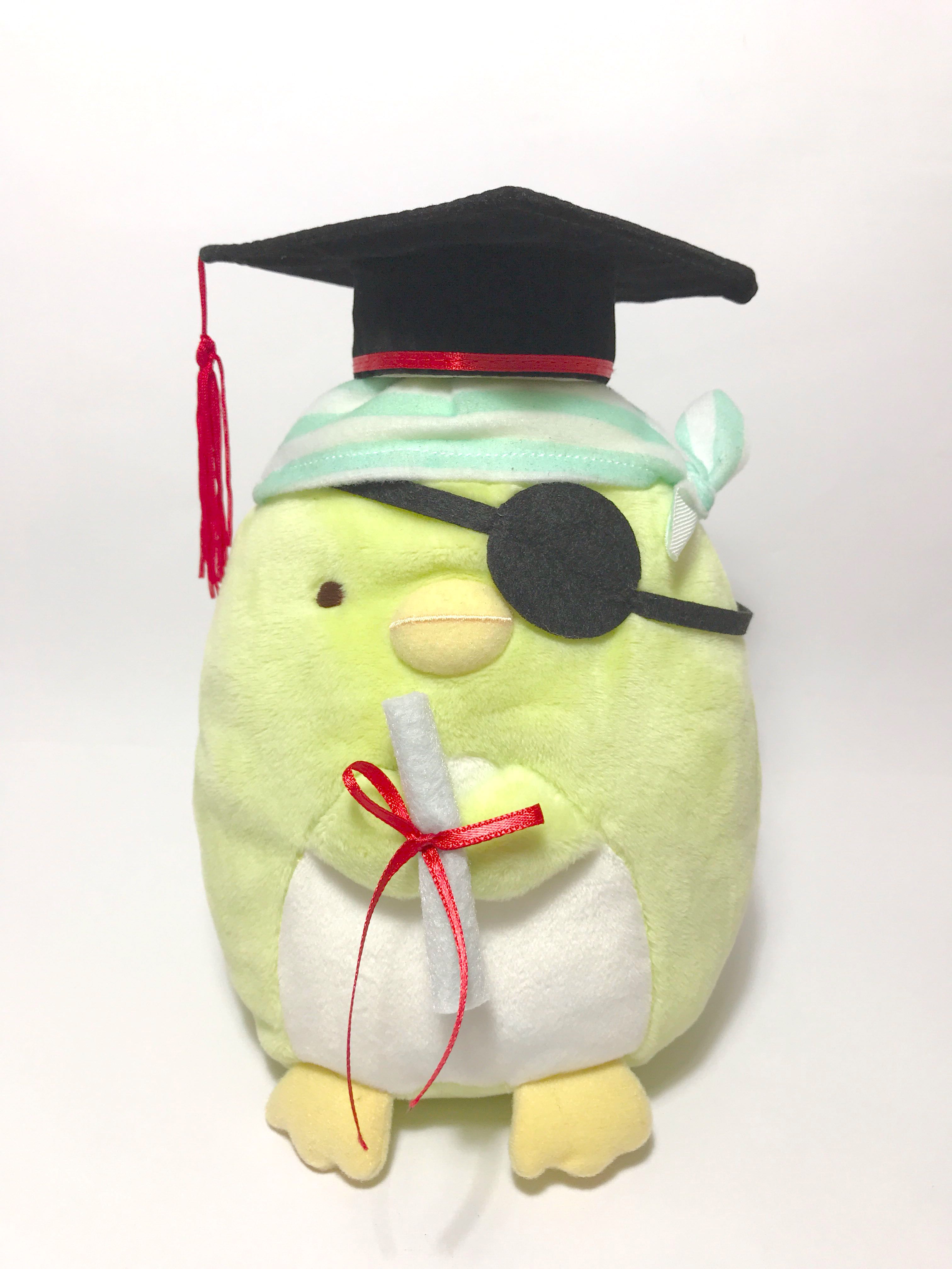 graduation penguin stuffed animal