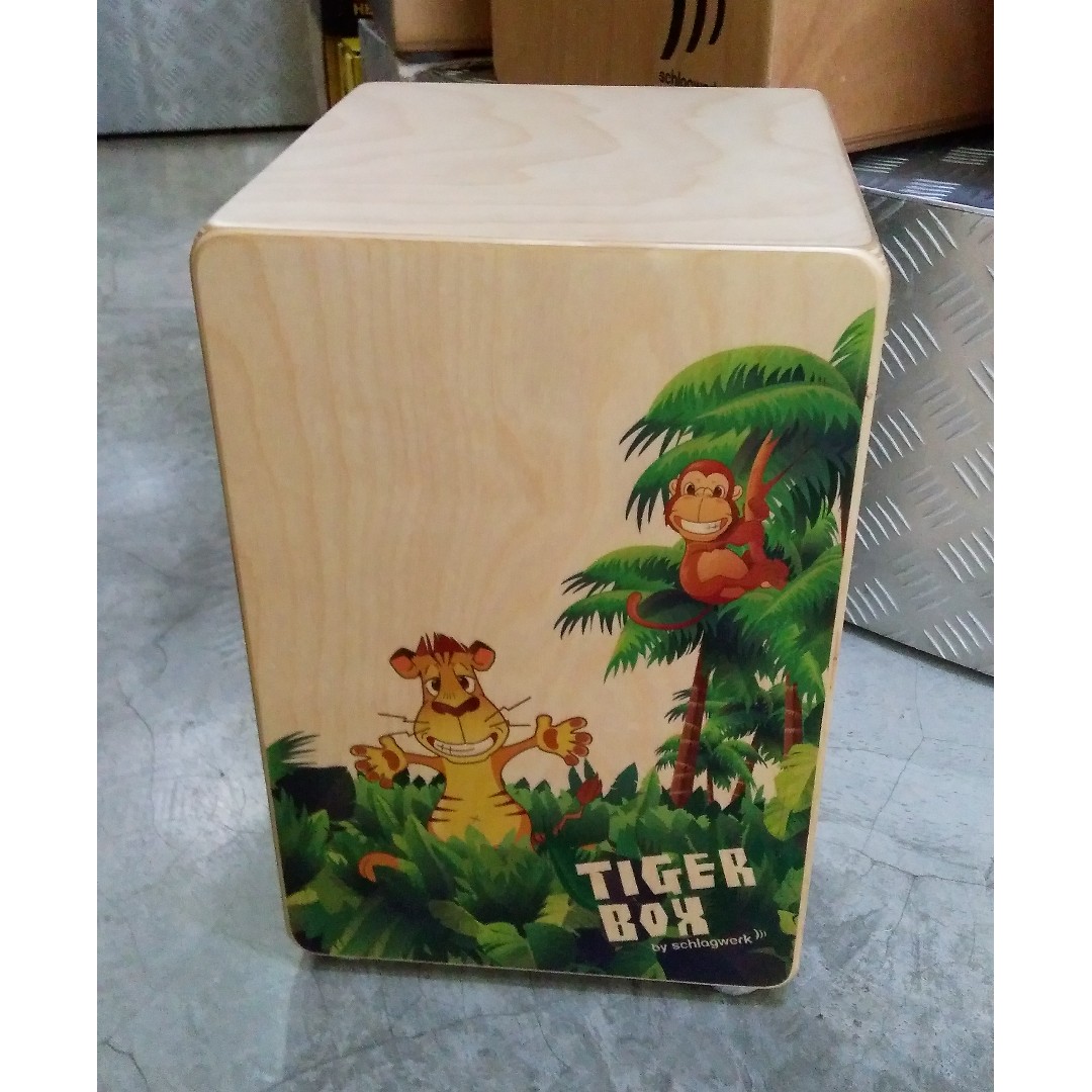 Schlagwerk- Tiger box Cajon (CP400), Hobbies & Toys, Music & Media ...