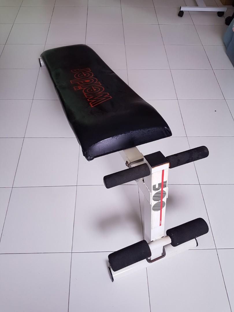 Sit Up Bench Weider Delivery Sports Weights Gym Equipment On