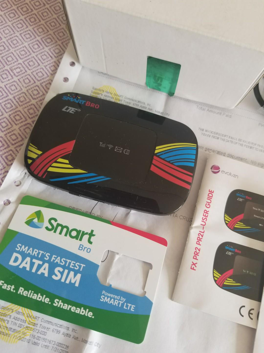 Smart Bro Lte Pocket Wifi Model Fxpr2 No Simcard Electronics Others On Carousell