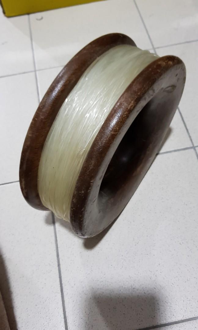 Solid wood fishing hand line, Everything Else on Carousell