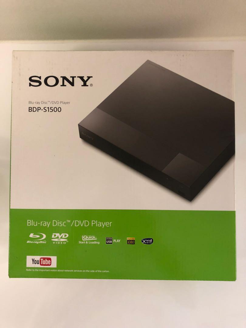 Sony Blu Ray Player, TV & Home Appliances, TV & Entertainment, BluRay