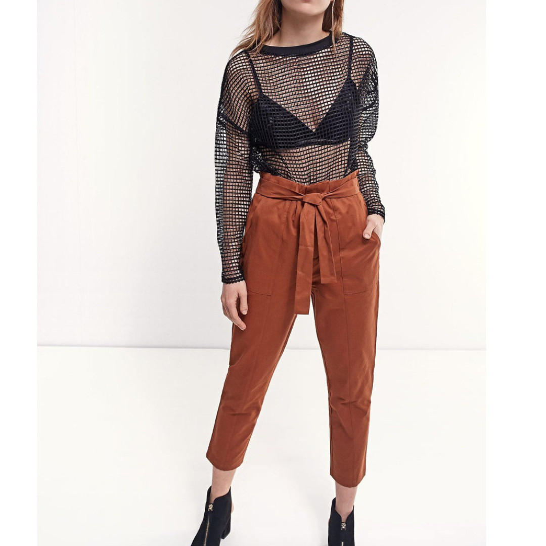 Stradivarius paperbag shop trousers