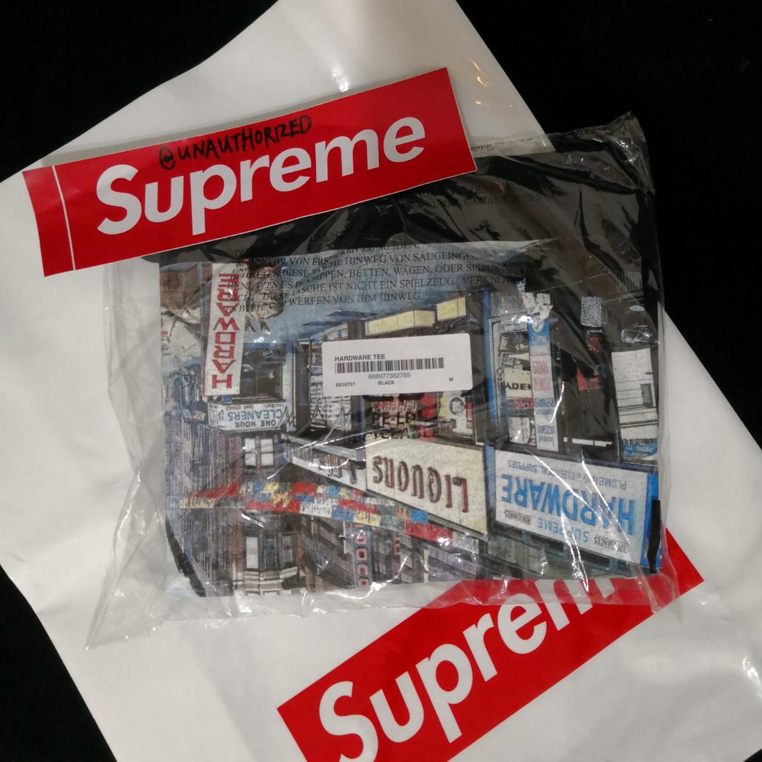 Supreme hardware tee, Men's Fashion, Tops & Sets, Tshirts & Polo