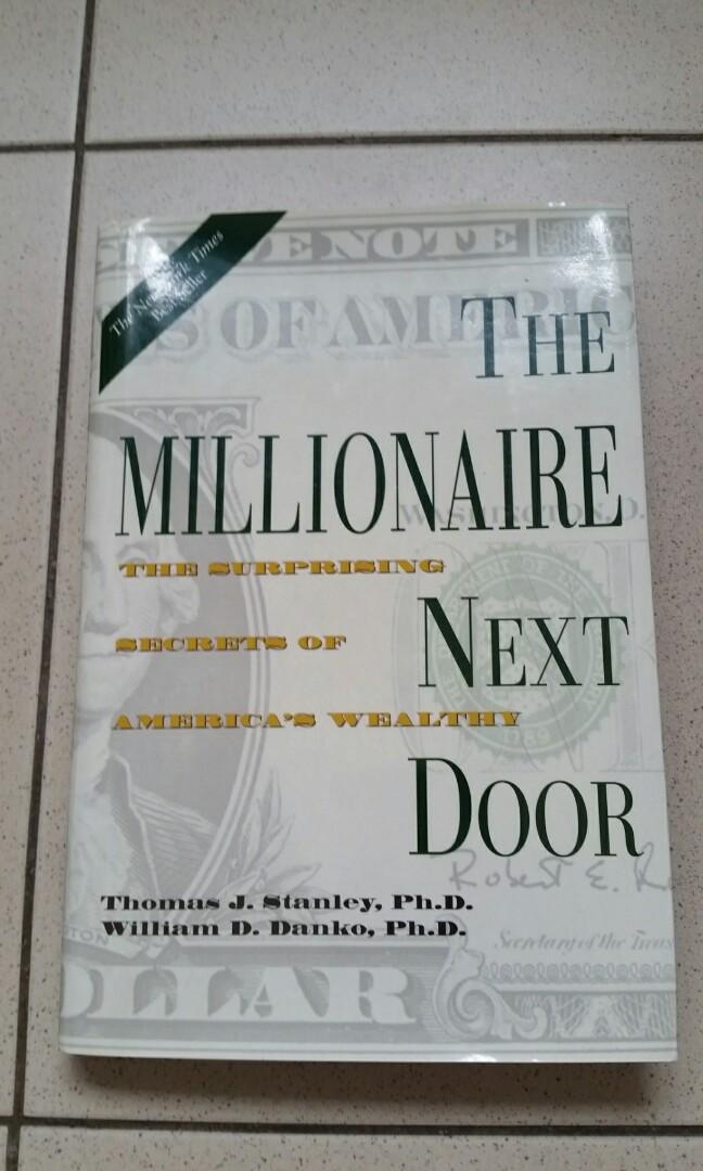 The Millionaire Next Door Books Stationery Non Fiction On Carousell