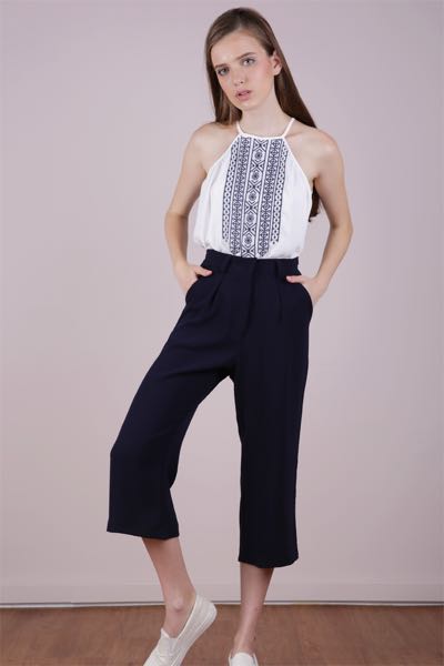 Straight leg culottes clearance