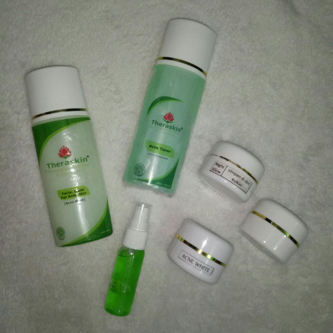 Theraskin deals acne white