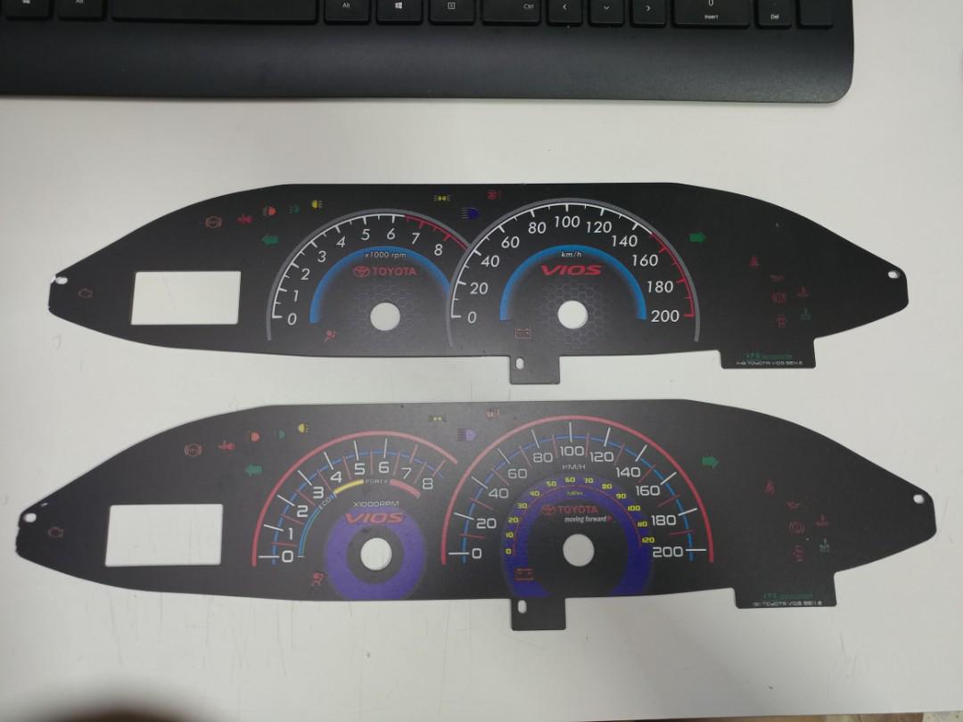 Toyota Vios 2nd Gen Ncp93 Meter Card Manual Only Car Accessories Accessories On Carousell
