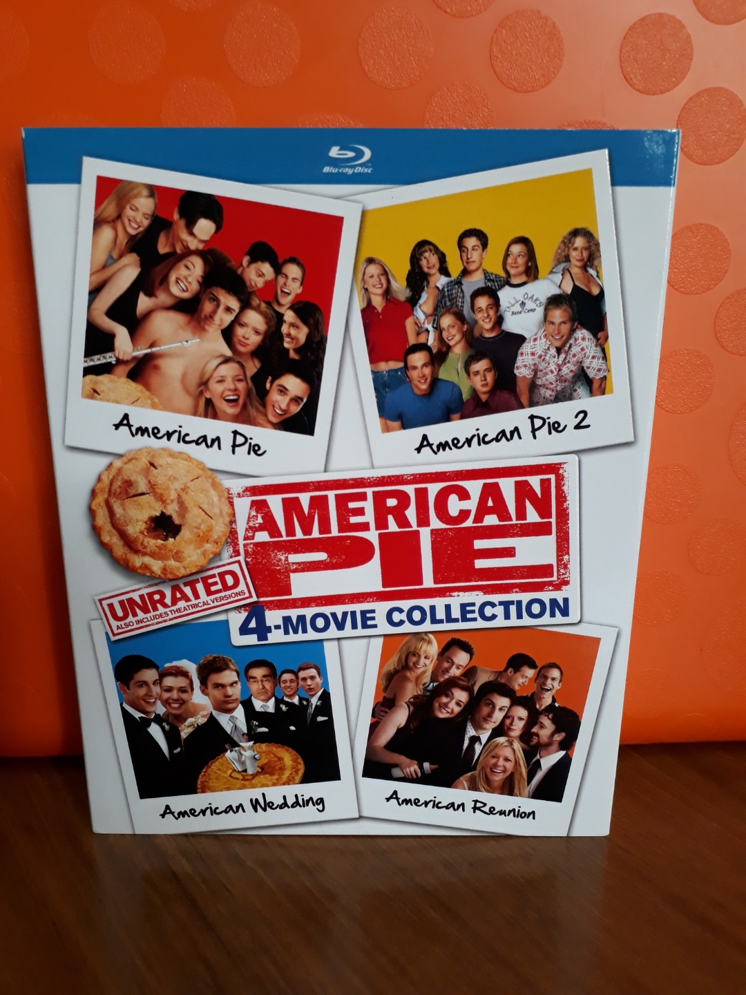 Usa Blu Ray Slipcase American Pie Collection Music Media Cds
