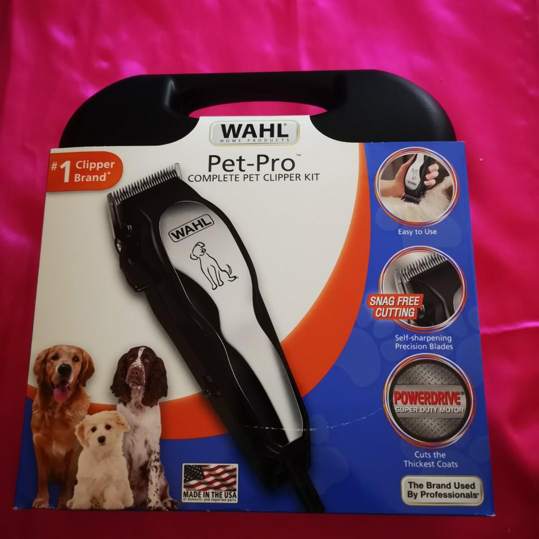 wahl professional pet clippers