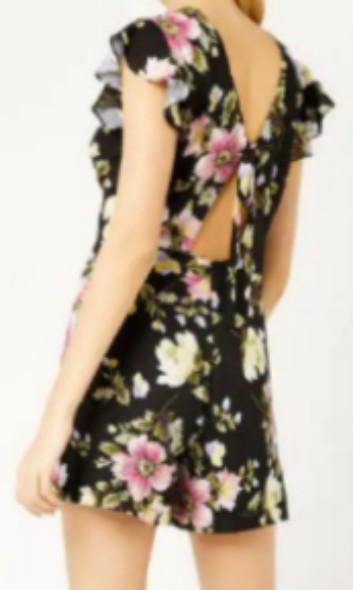 Warehouse Floral Print Playsuit($109 