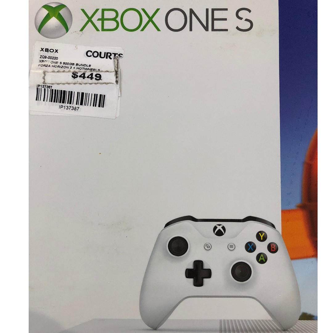 Xbox One S 500GB Forza Horizon 3 Hot Wheels Bundle Brand New In