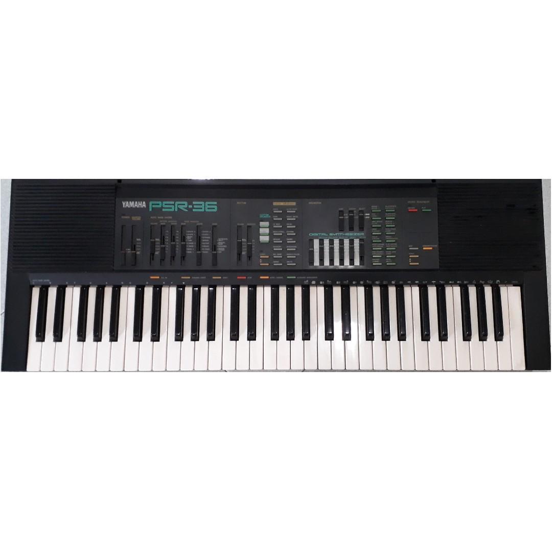 Yamaha PSR 36 Electronic Keyboard, Hobbies & Toys, Music & Media
