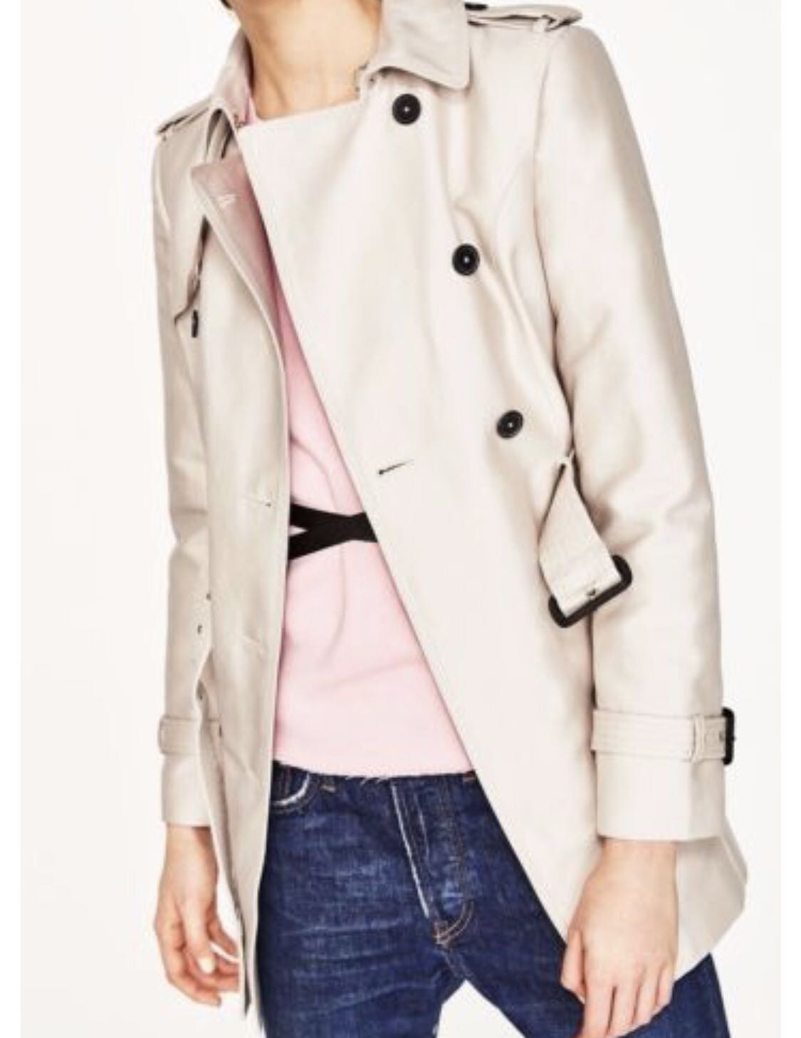 Trench beige zara clearance