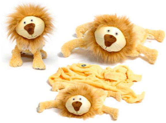 lion plush pillow