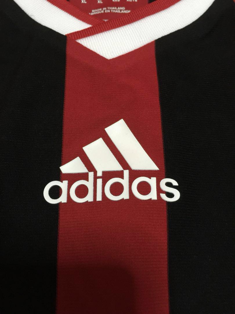11b3827c65 100 Authentic Adidas Ac Milan Player Issue Jersey Formotion Izmirhabergazetesi Com