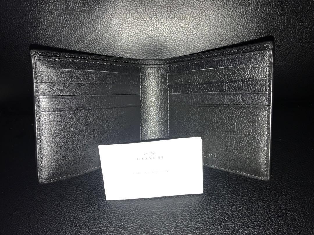 100 Authentic Coach Men Wallet Gift Set, Men's Fashion, Watches & Accessories, Wallets & Card