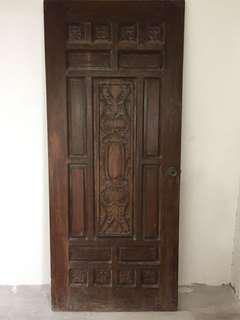 Hard wood narra main door