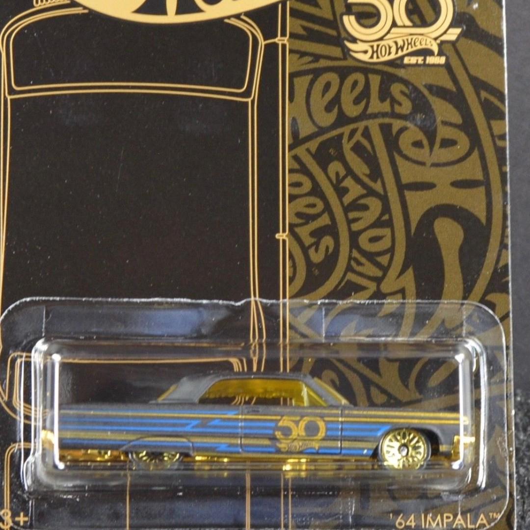 64 impala hot wheels 50th anniversary