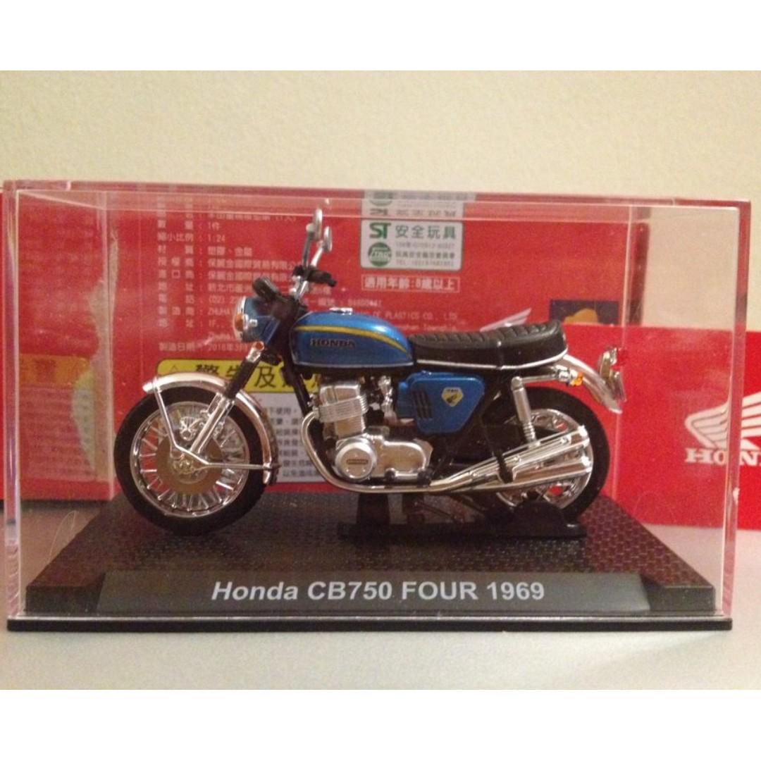 7 11 本田經典重機模型honda Cb750 1969 玩具 模型在旋轉拍賣