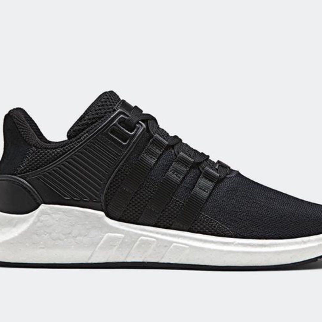 Adidas Originals EQT Support ADV 93/17 Boost (Black/White) UK7.5, Men's  Fashion, Footwear, Sneakers on Carousell