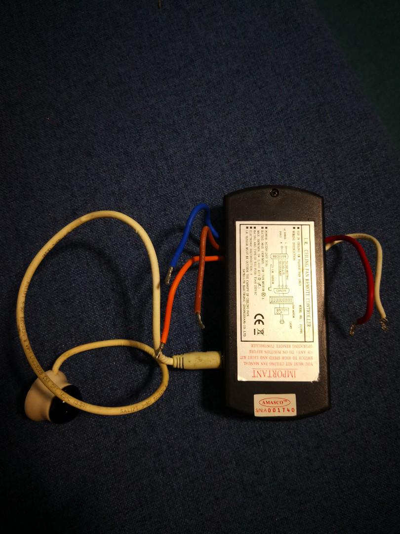 Amasco Ceiling Fan Remote Controller No Remote Control Home