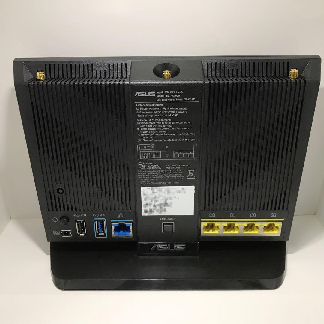 Asus Router TMAC1900 已flash RTAC68U 最新firmware 可行aimesh, 電腦＆科技, 電腦周邊及