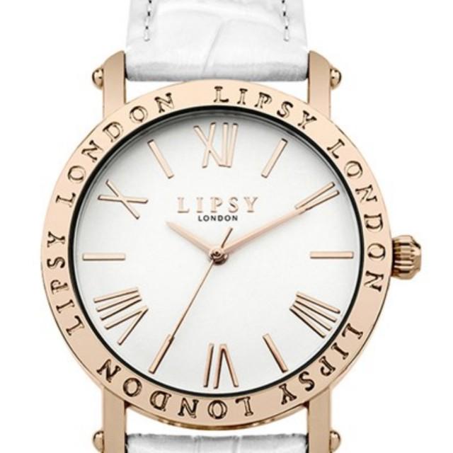 Lipsy london watch on sale white