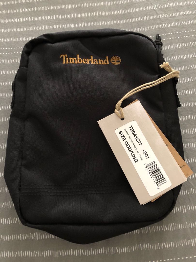 timberland black bag